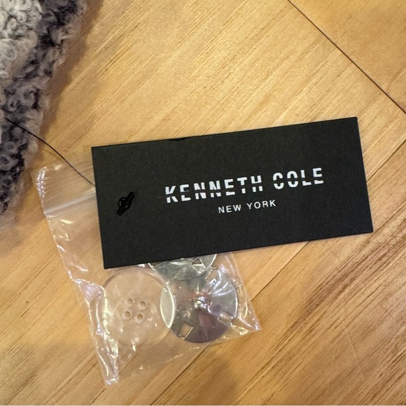 Kenneth Cole Boucle Wool Blend Coat NEW - Picture 5 of 8